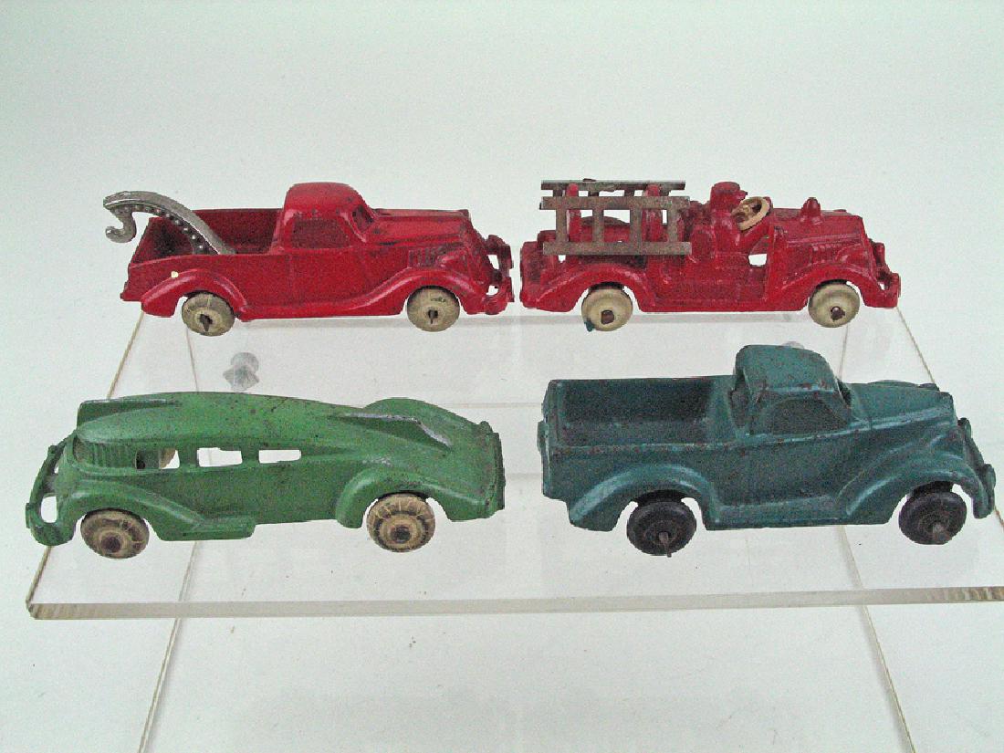 Arcade Cast Iron Car lot (1 of 2)
