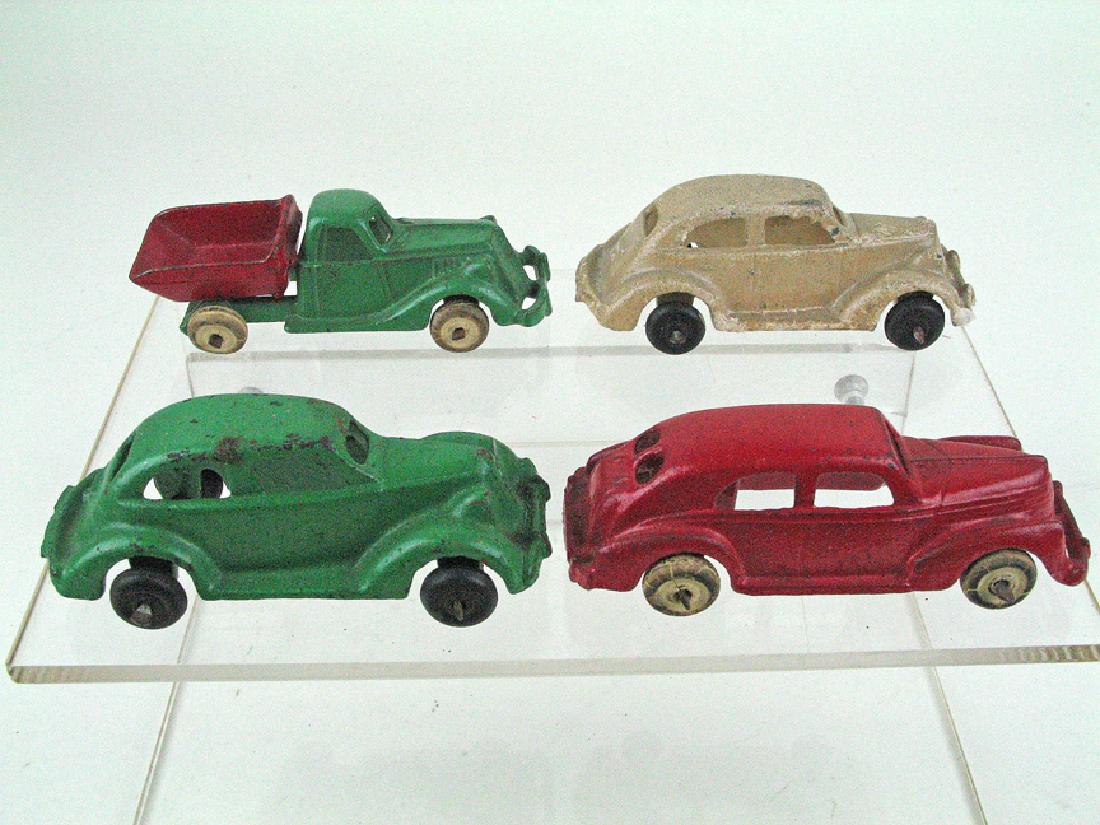 Arcade Cast Iron Car lot (1 of 2)