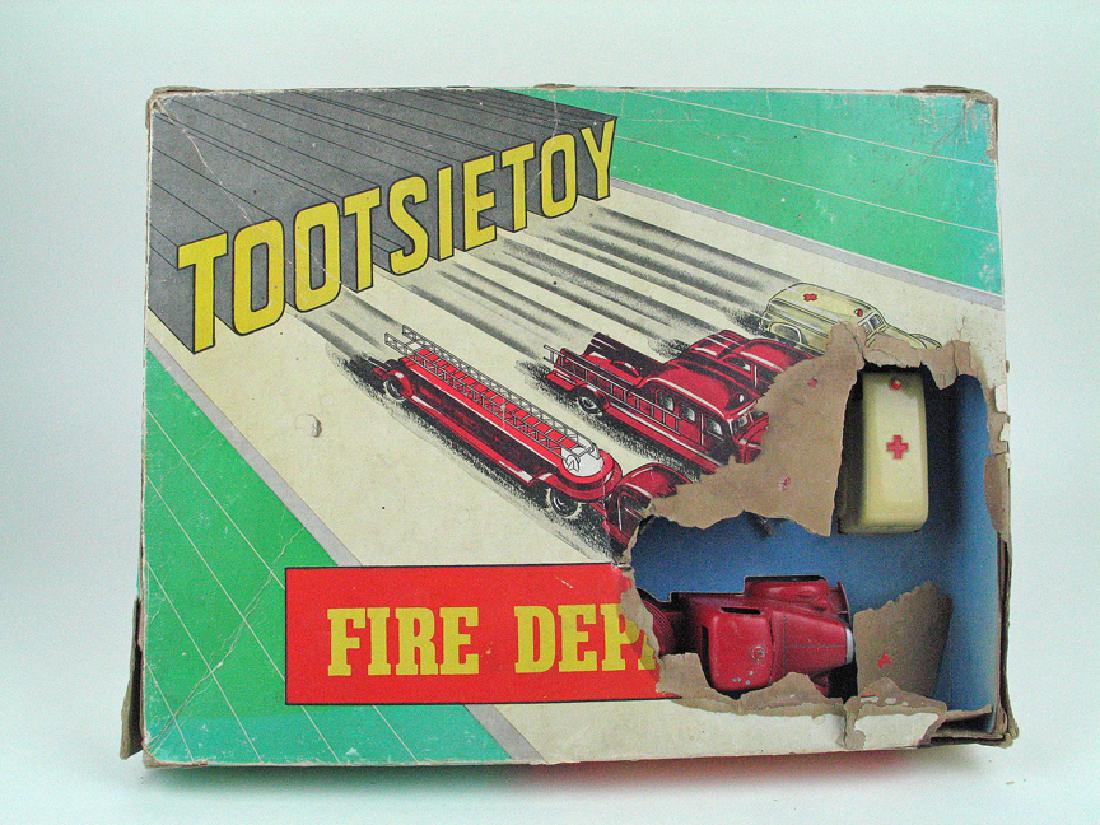 Tootsietoy Fire Dept In Box (1 of 2)