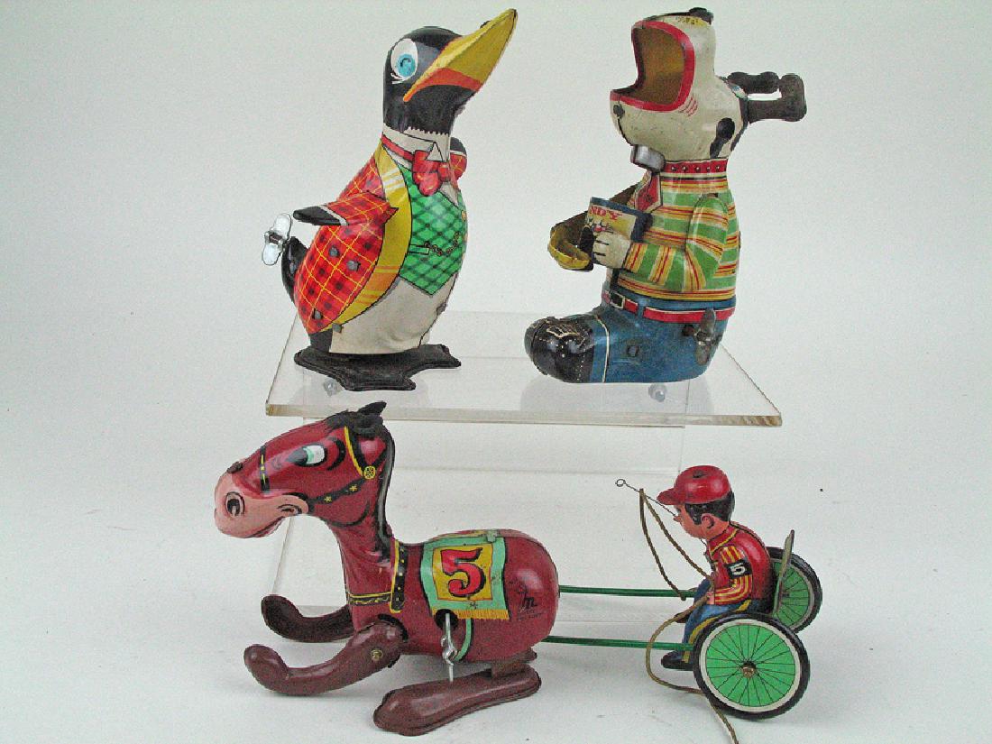 Japan Tin Litho Wind Up Lot (1 of 2)