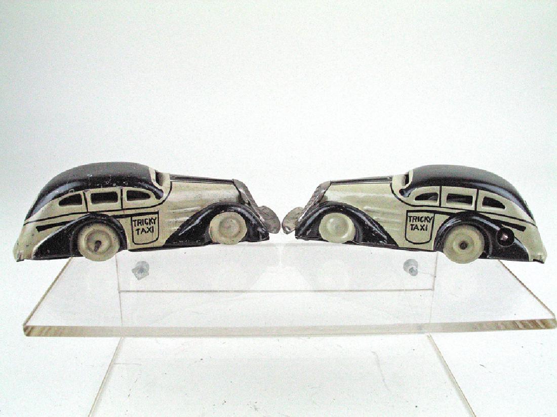 Marx Tricky Taxi Lot Tin Litho (1 of 2)