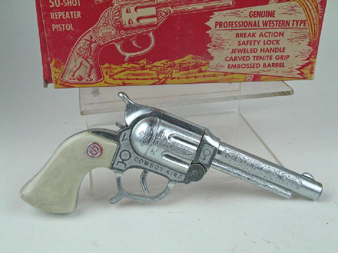 Stevens Cowboy King Cap Gun In Box: Stevens Cowboy King Cap Gun In Box
