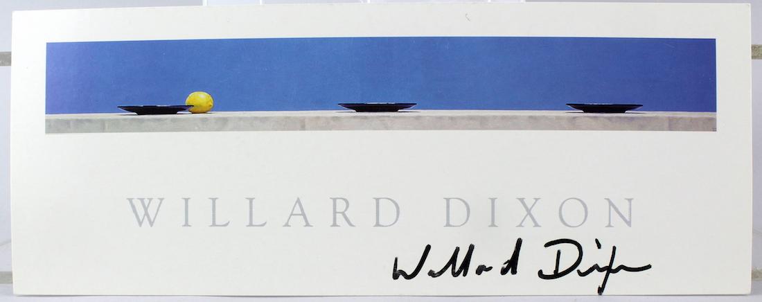 Willard Dixon Artist Signed  Litho Card (1 of 2)