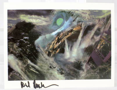 Richard Rosenblum Artist Signed Litho Card: Richard Rosenblum Artist Signed Litho Card Stock. All autographs & signed ephemera presented here is from the Cordelia Platt autograph collection. Highly regarded in the autograph industry, Cordelia w