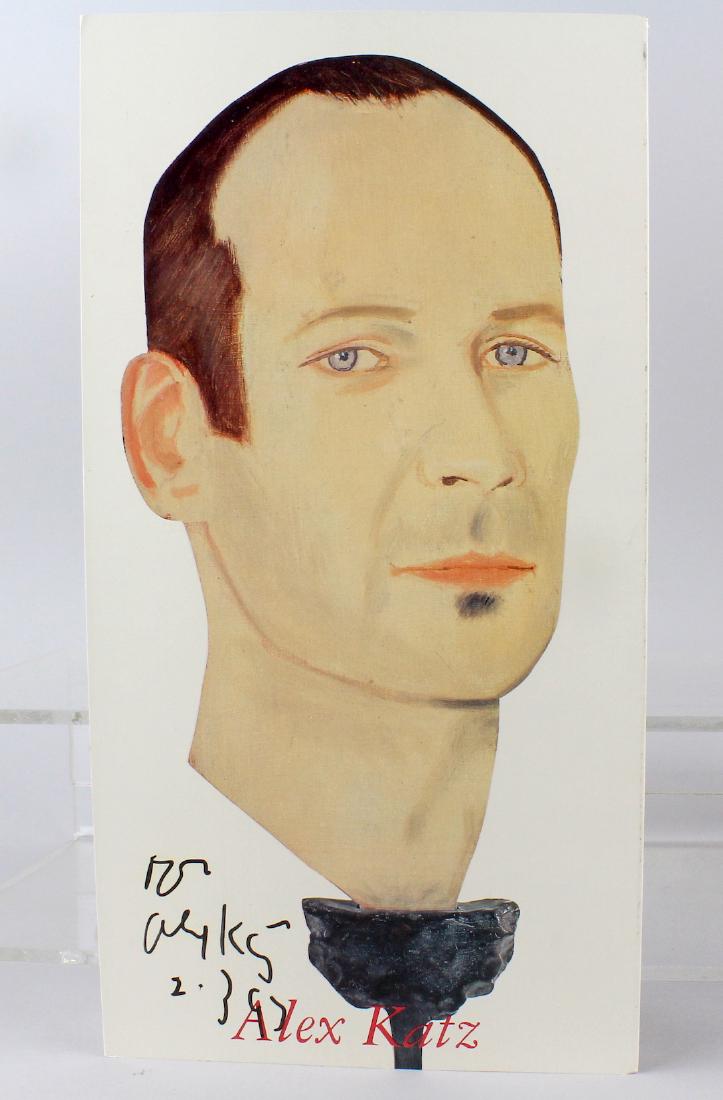 Alex Katz Artist Signed Fold Out Litho (1 of 2)