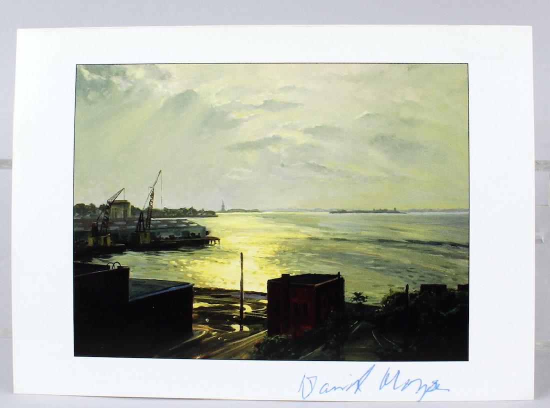 Daniel Morper Artist: Daniel Morper Artist signed on card stock. All autographs & signed ephemera presented here is from the Cordelia Platt autograph collection. Highly regarded in the autograph industry, Cordelia was the