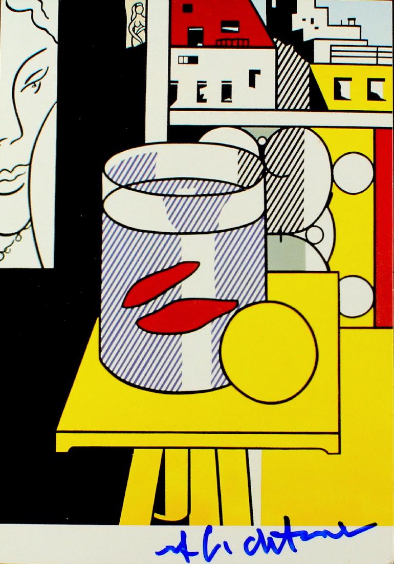 Roy Lichtenstein Signed Litho (1 of 1)
