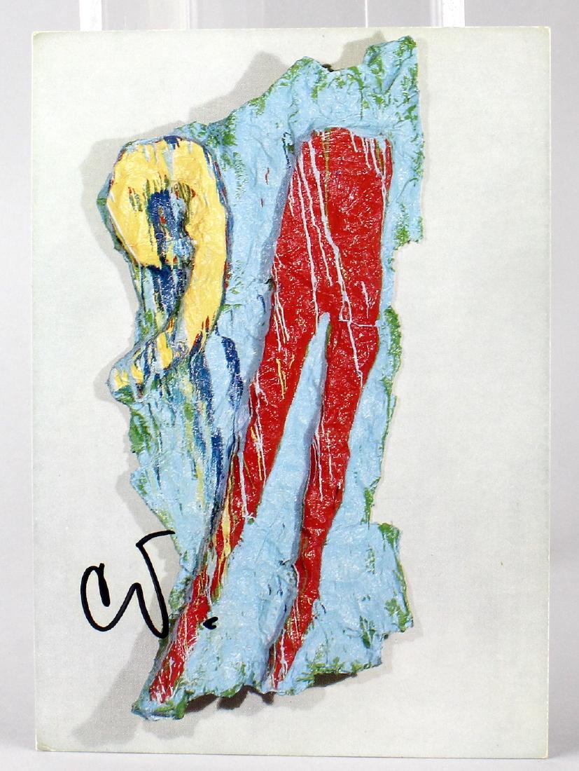 Claes Oldenburg Artist Signed MOMA Card (1 of 1)
