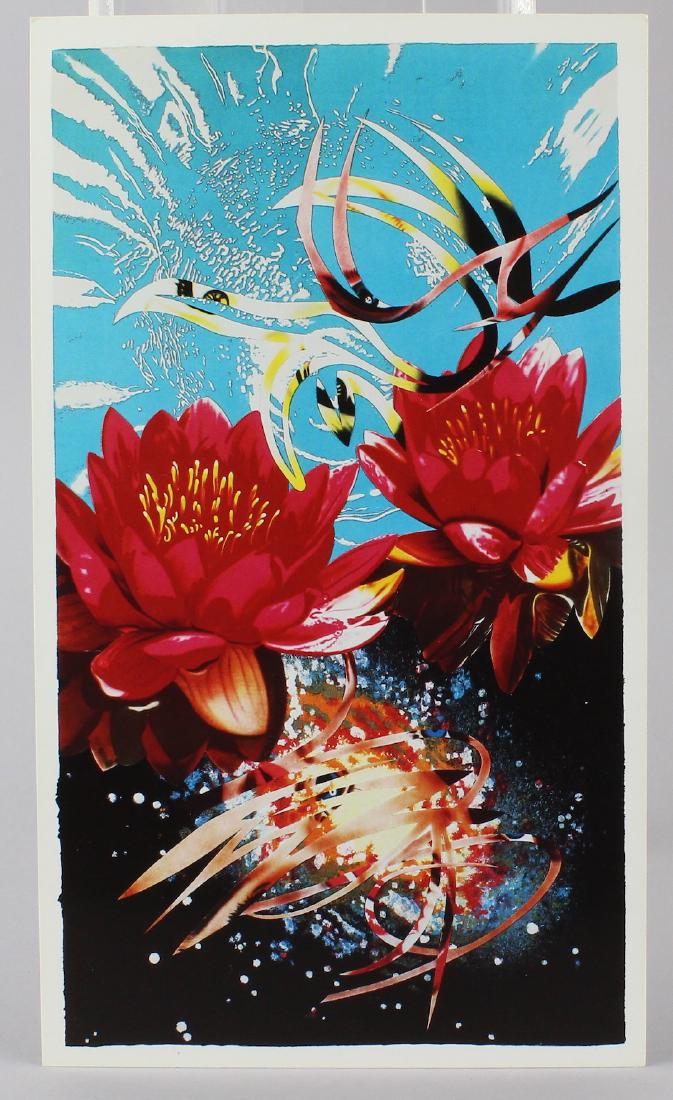 James Rosenquist Artist Signed Exhibition Card (1 of 2)