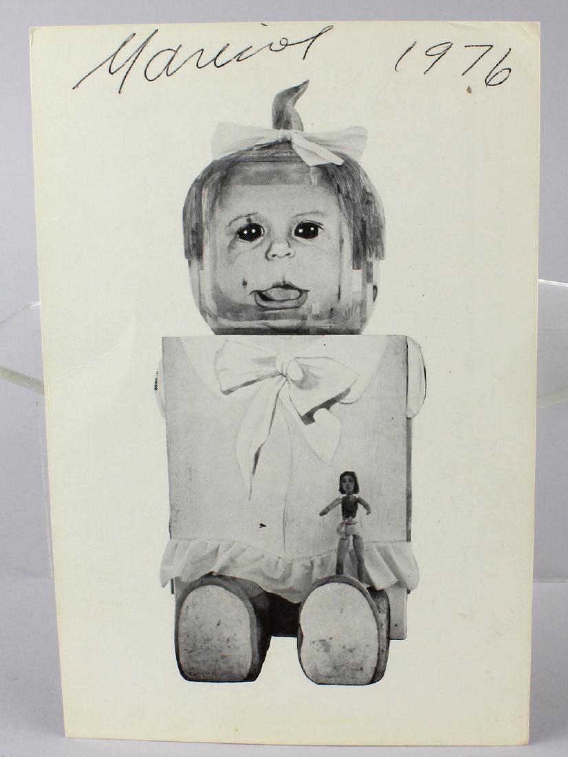 Marison (Escobar) 1963 Artist Signed Card (1 of 2)