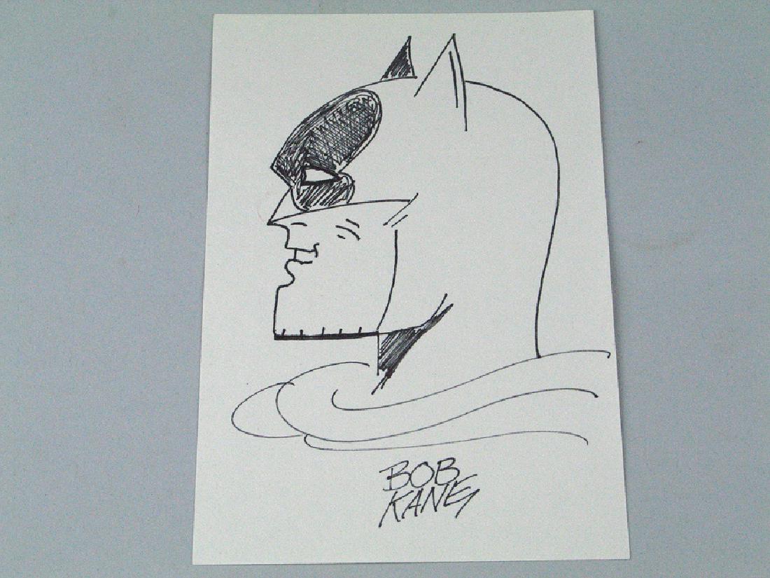 Bob Kane Batman Cartoon Signed (1 of 2)
