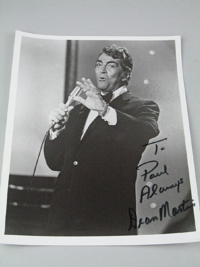 Dean Martin 8 x 11 Signed (1 of 2)