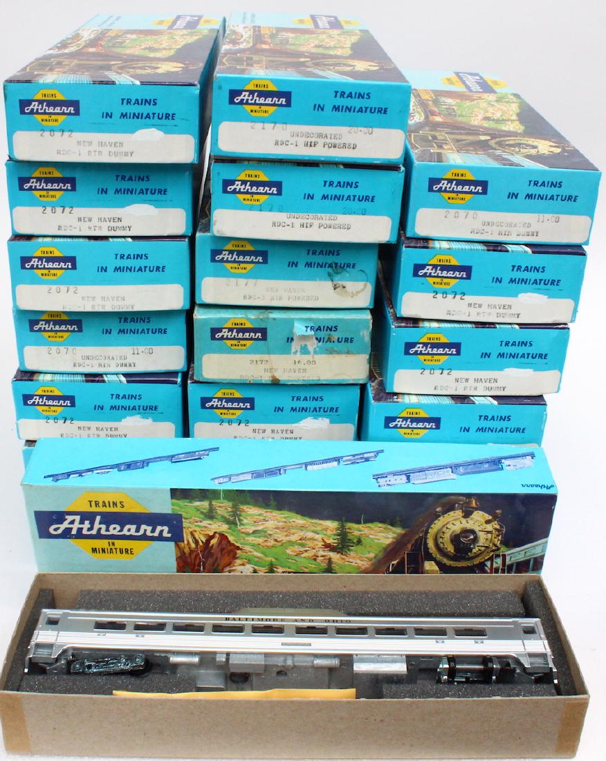 Large Lot of 18 Athearn HO Store Stock in Boxes (1 of 3)