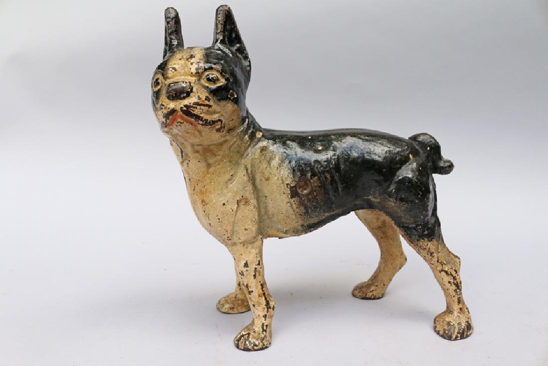 Boston Terrier Cast Iron Doorstop (1 of 2)