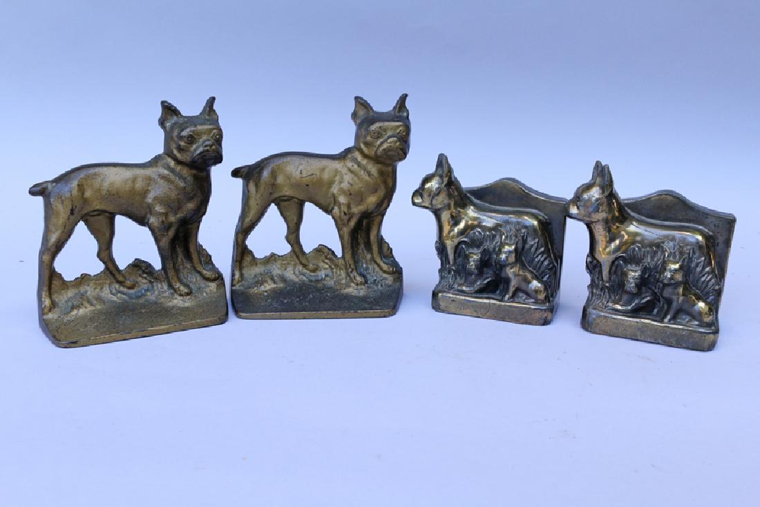Boston Terrier  Bookend Lot (1 of 2)