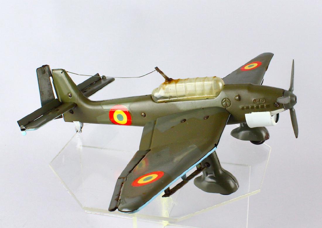 JEP French Tin War Plane Airplane In BOX German Dux (1 of 7)