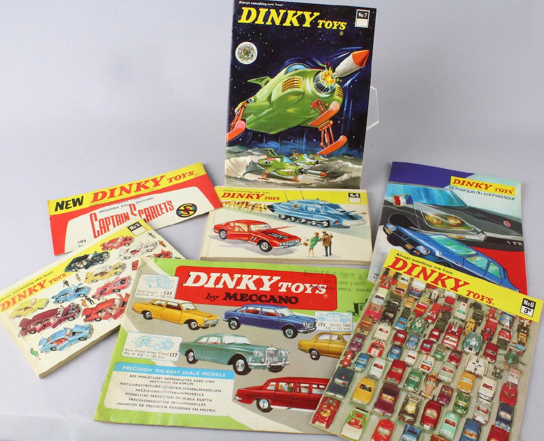 Vintage Dinky Toys Car Catalogs (1 of 4)