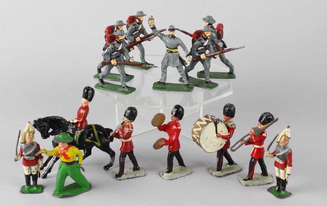 Britains Soldiers, Band, Civil War Lead Soldiers (1 of 3)