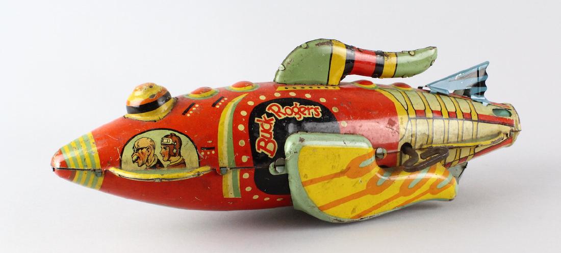1930s Marx Tin Buck Rogers Rocket Ship (1 of 5)
