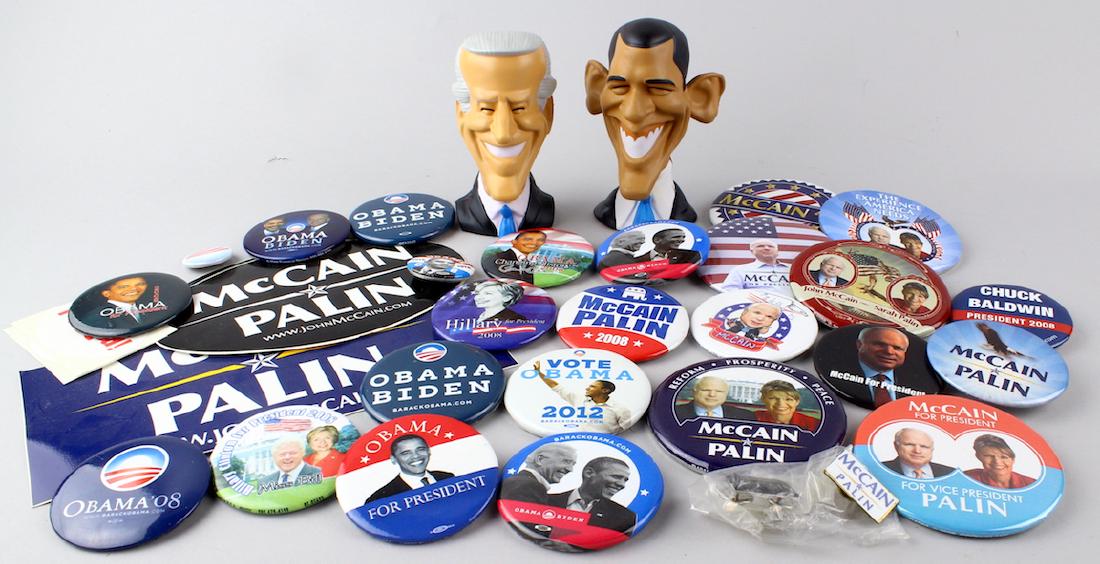 2008 Obama Biden & McCain Palin & Figures (1 of 3)