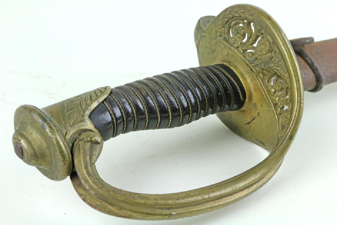 1890\'s Naval Sabre With Scabbard (1 of 8)