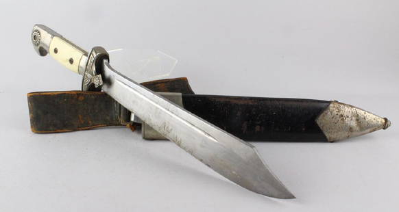 Nazi Third Reich Teno / TN Dagger Original: WWII German Nazi Third Reich TenoDagger, ceremonial knife, all proper markings, mat sheath, matching numbers, original sheath, scarce.