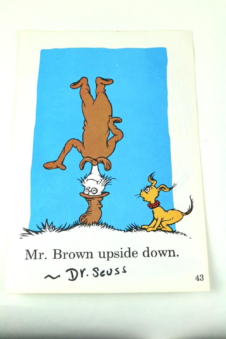 Dr Seuss Signed Book Page (1 of 2)
