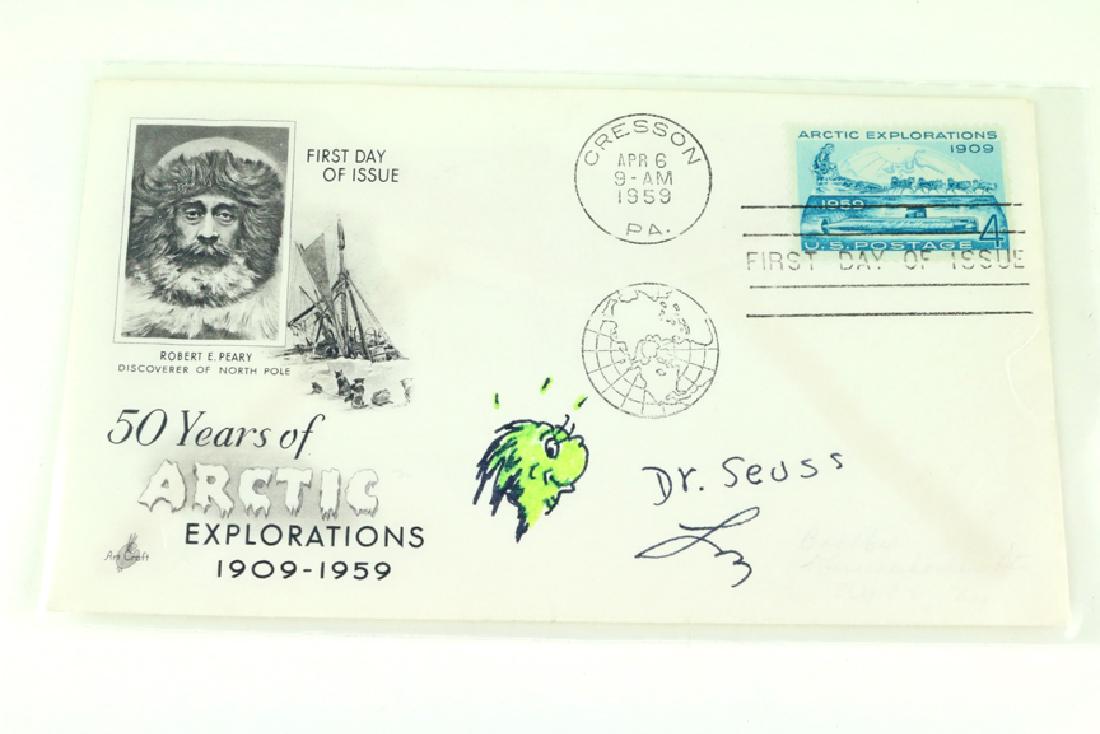 Dr Seuss Hand Drawn, First Day Cover (1 of 2)