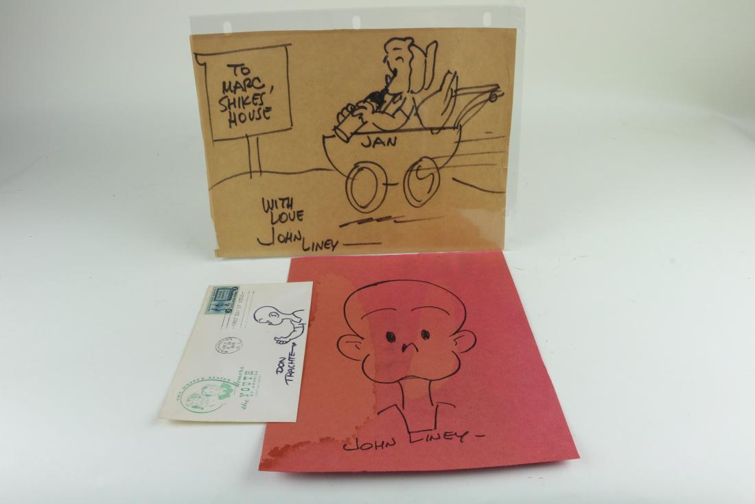 John Liney Bill Hanna Dirk Browne Brad Anderson Cartoon (1 of 4)