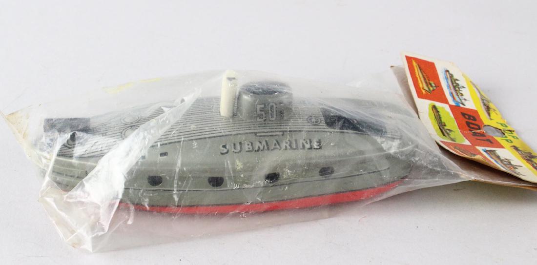 Japan Tin Submarine Mint in Package: Japan Tin Submarine Mint in Package. Pop Pop mint in package.