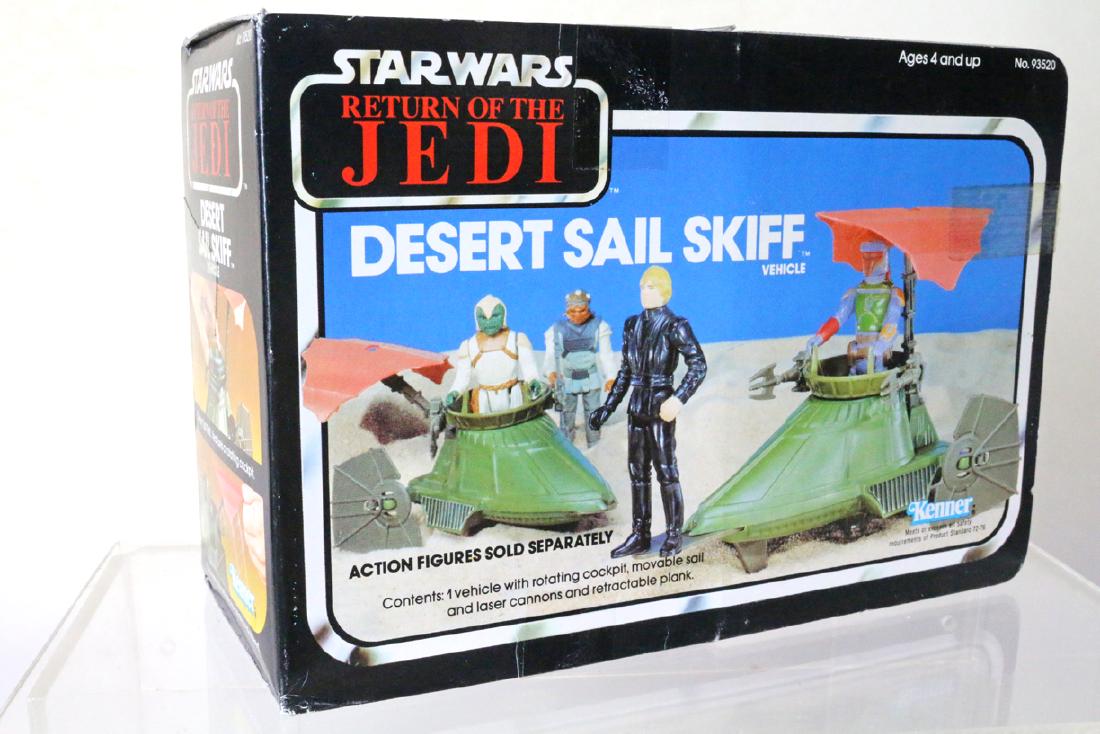 Star Wars Empire Strikes Back Desert Sail Skiff Vehicle: Star Wars Empire Strikes Back Desert Sail Skiff Vehicle MIP