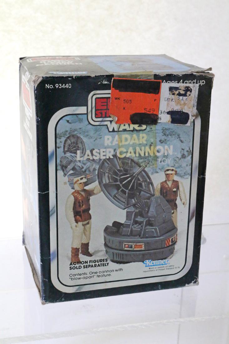 Star Wars Empire Strikes Back Radar Laser Cannon MIP (1 of 2)