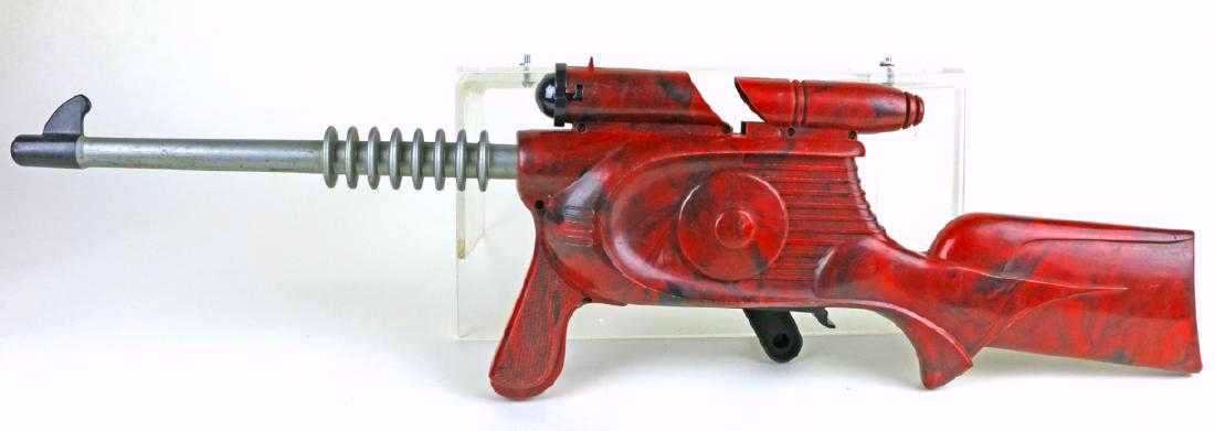 Marx 1944 Atomic Space Machine Gun Early Rare: Marx 1944 Atomic Space Machine Gun Early Rare, 25 inches, works