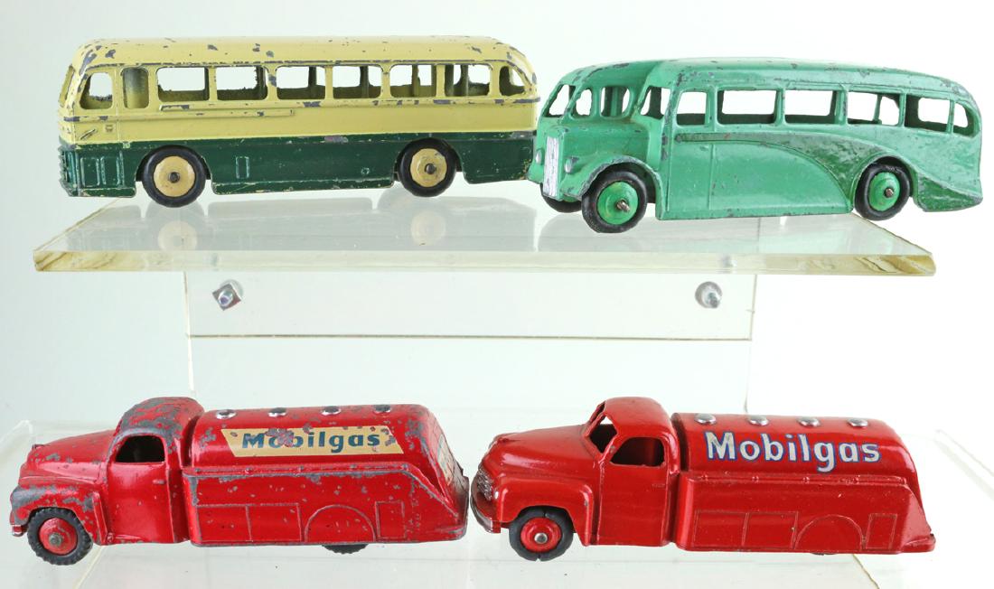 Dinky Bus Mobilgas Truck Lot (1 of 2)