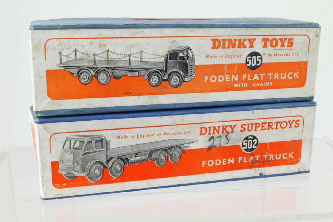 Dinky Foden Flat Truck 502, 505 in Box (1 of 3)