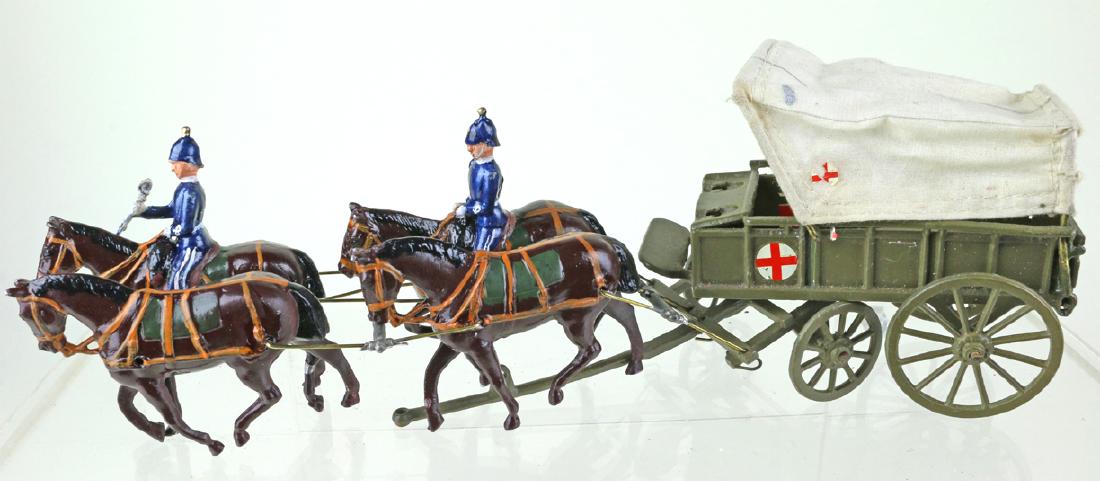 Britains Royal Army Medical Service Wagon Pre War (1 of 2)