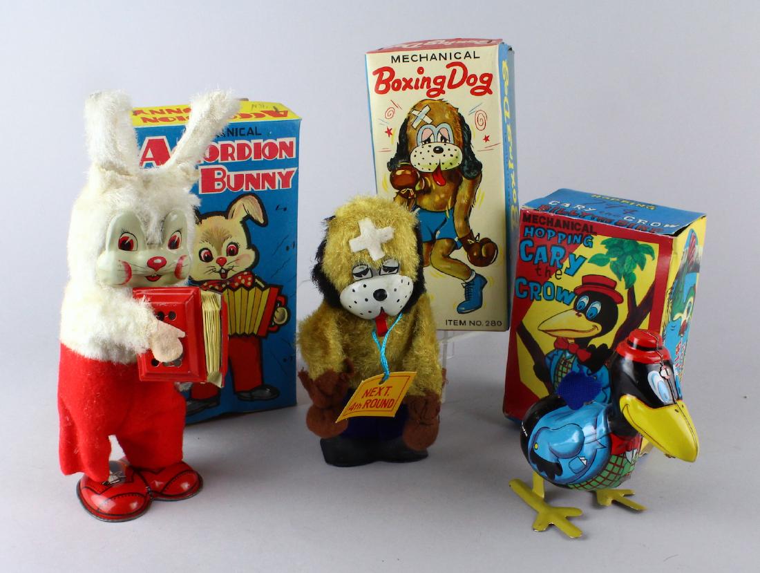 Mint in Box Japan Tin WInd Ups (1 of 3)