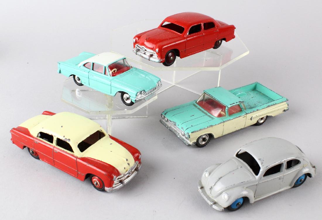 5 Dinky Cars (1 of 3)