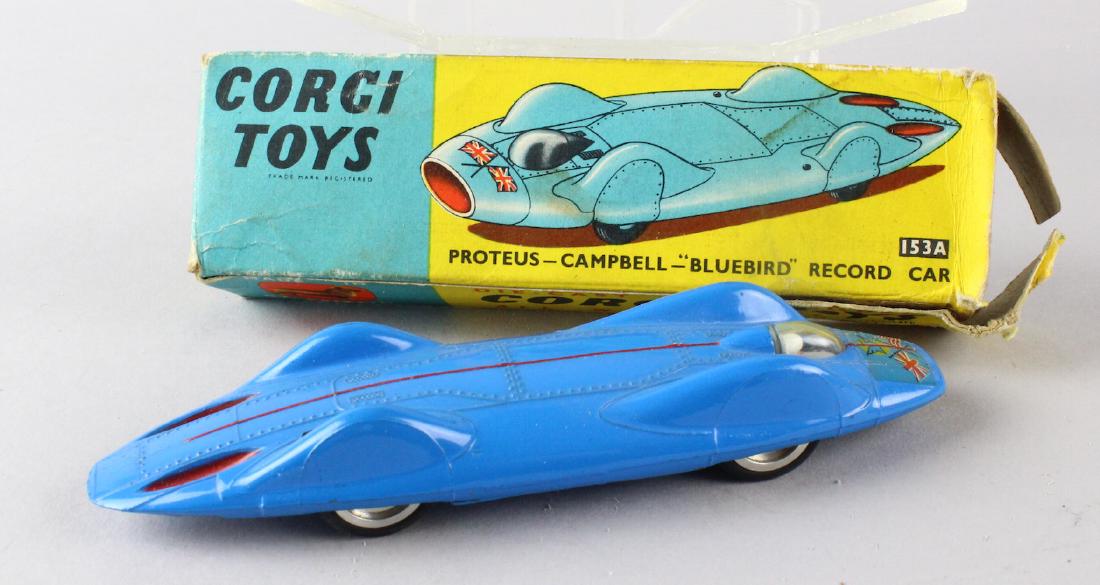 Corgi Proteus Campbell 153A Bluebird Record Car Boxed (1 of 3)