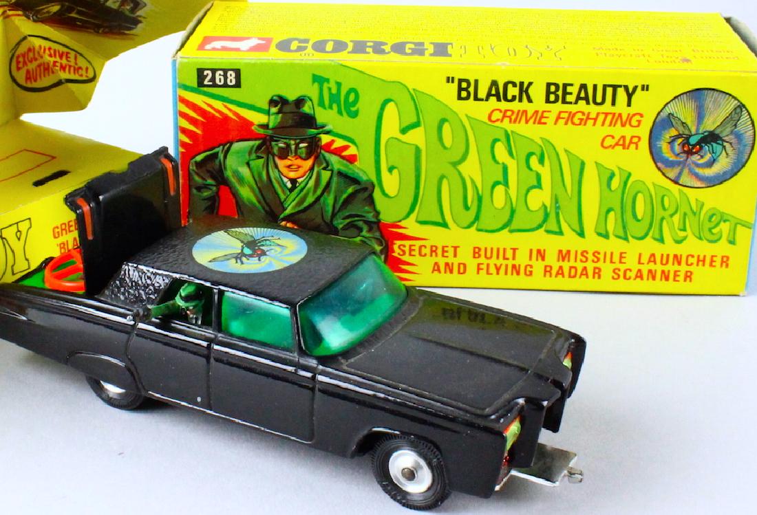 Corgi Green Hornet Mint in Box: Corgi Green Hornet Mint in Box. Box with insert, car has the spinners and missiles and appears near mint.