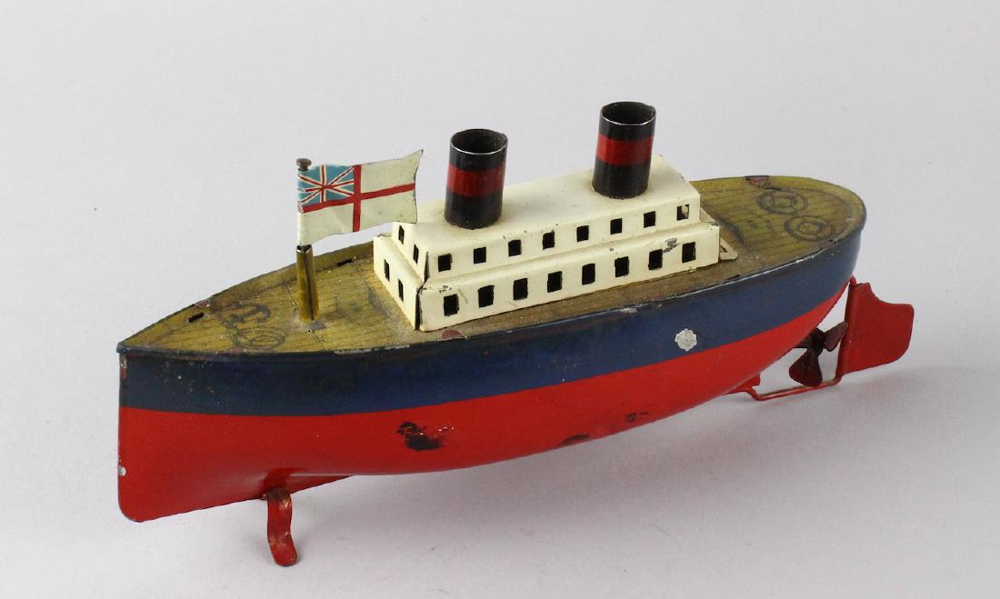 German Tin Ocean Liner Fleischmann/Bing (1 of 4)