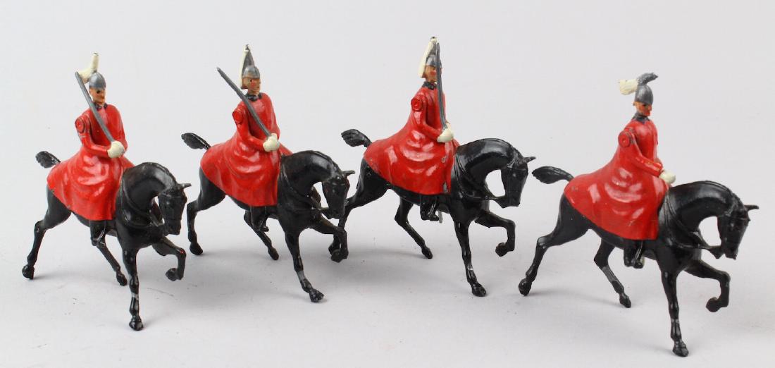 Britains #400 The Life Guards in Winter Cloaks: Britains #400 The Life Guards in Winter Cloaks.