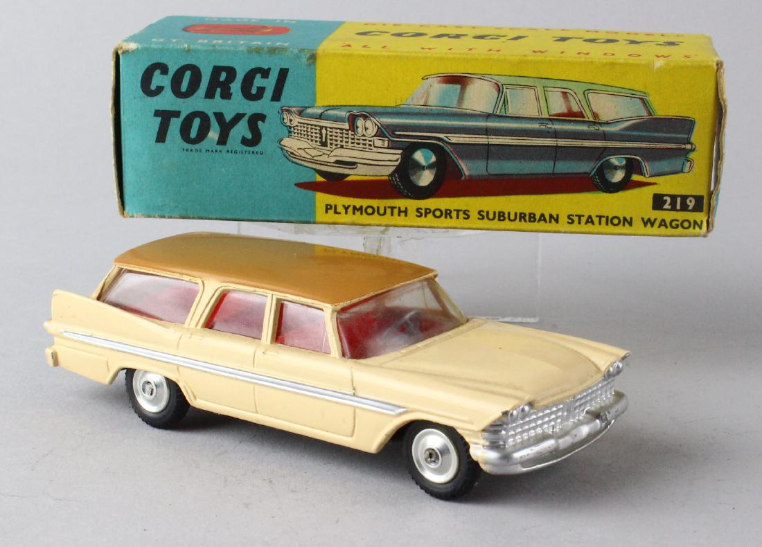 Corgi Plymouth Sports Suburban Wagon #219 (1 of 2)