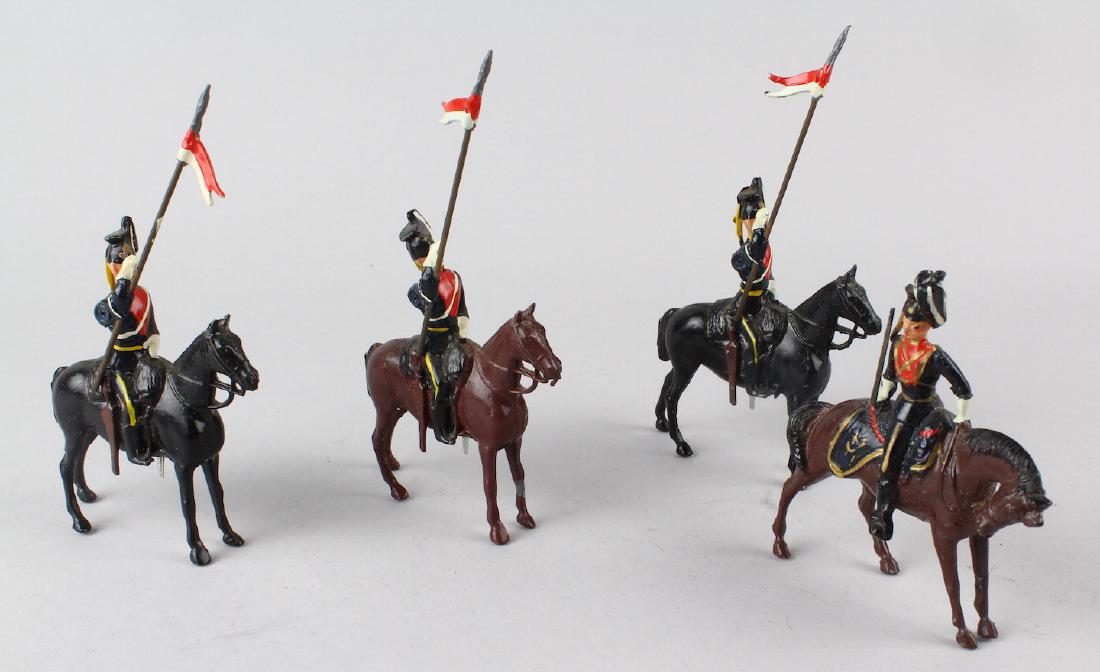 Britains 9th Royal Lancers #24: Loose Britains. Appear to be Britains 9th Royal Lancers #24
