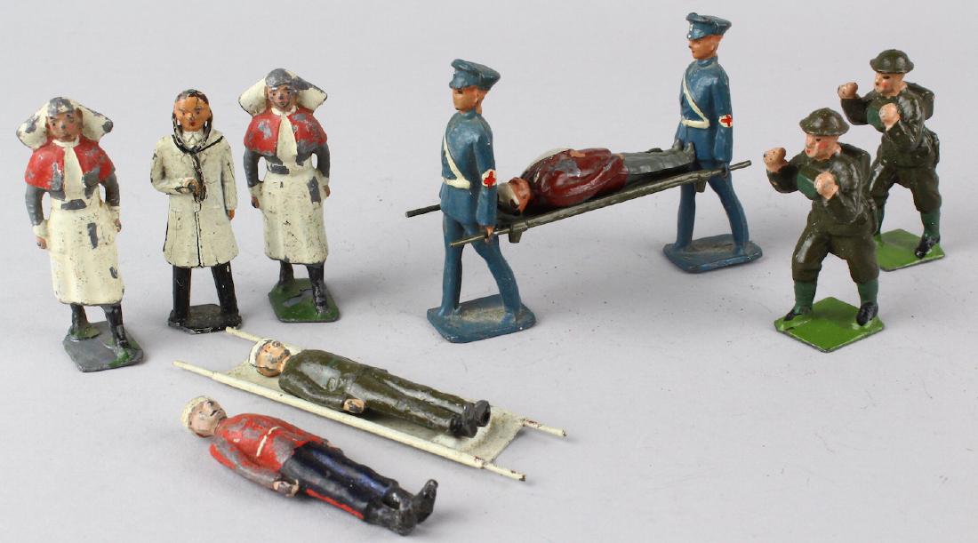 Britains Doctor Nurses, Wounded, Medical Personnel (1 of 1)