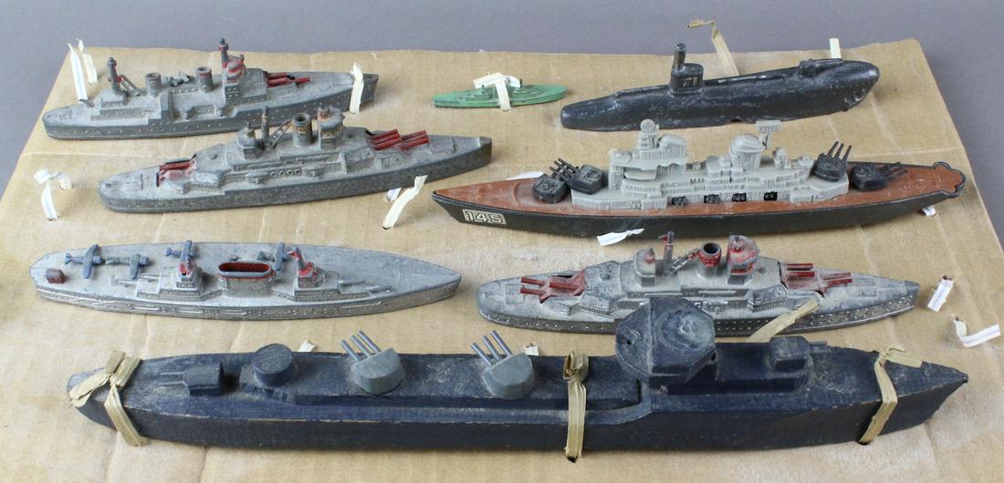Tootsietoy WWII Boats: Tootsietoy WWII Boats