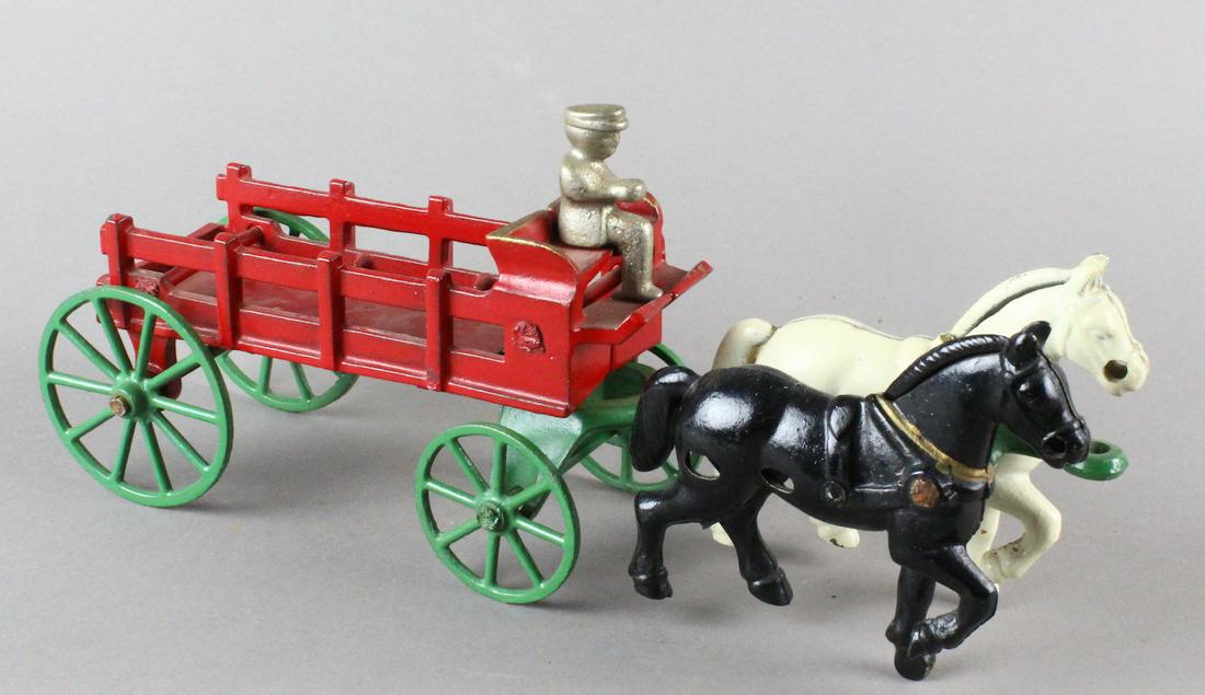 Kenton Horse Drawn Stake Wagon: Kenton Horse Drawn Stake Wagon. Excellent