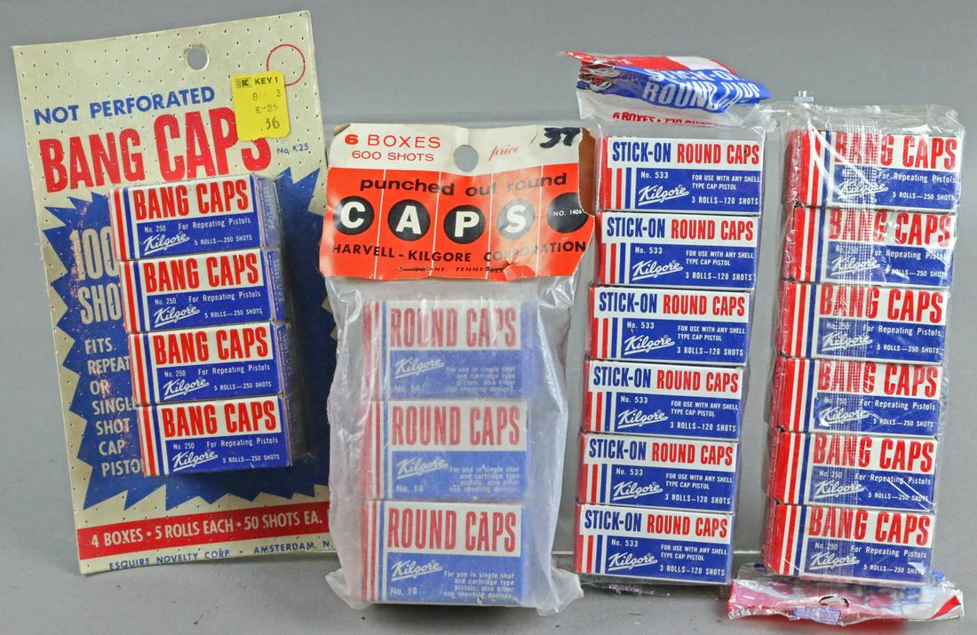 Kilgore Cap Bang Lot: Kilgore Cap Bang Lot 8 inches