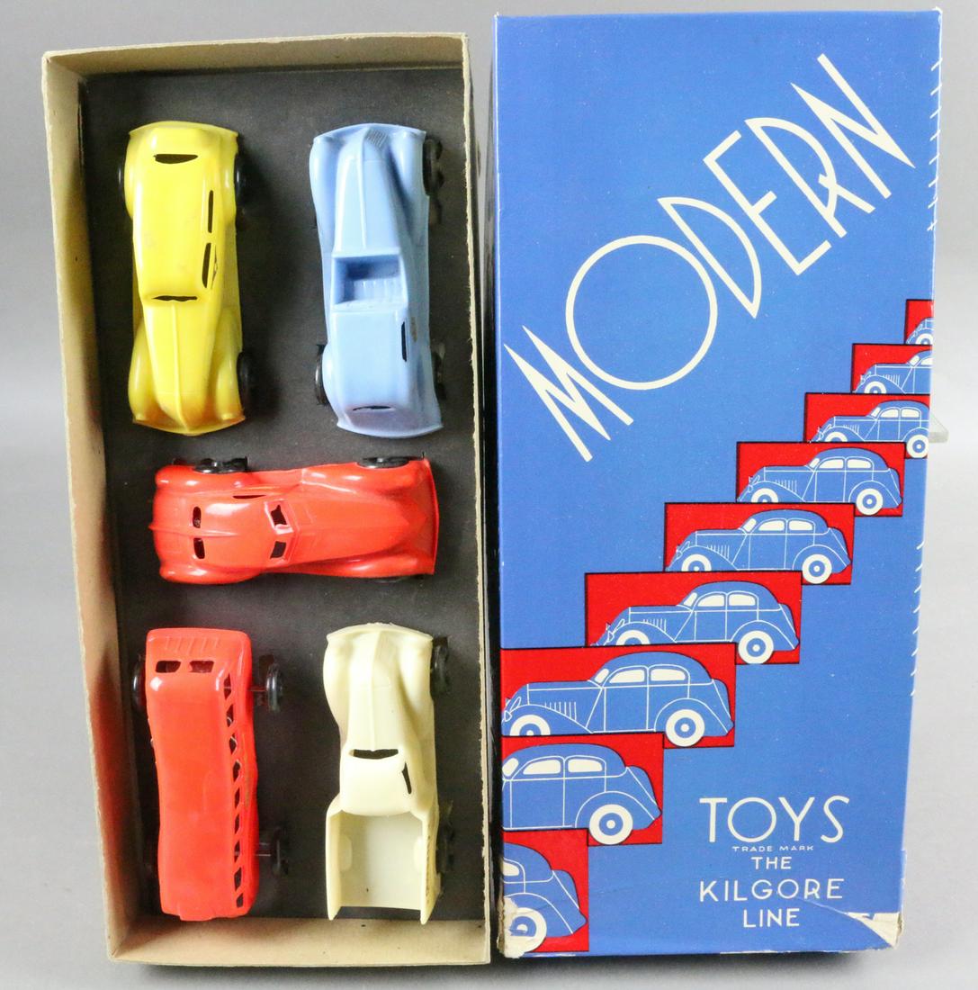Kilgore Modern Toys Car Set In Box NOS: Kilgore Modern Toys Car Set In Box NOS