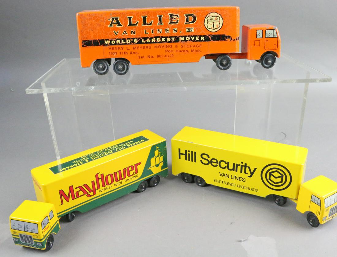 Ralstoy Tractor Trailer Lot: Ralstoy Tractor Trailer Lot, Allied Van, Mayflower
